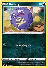 Koffing (112/192) [SWSH02 Rebel Clash]
