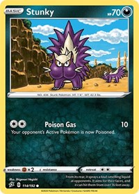 Stunky (114/192) [SWSH02 Rebel Clash]