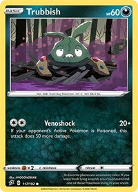 Trubbish (117/192) [SWSH02 Rebel Clash]