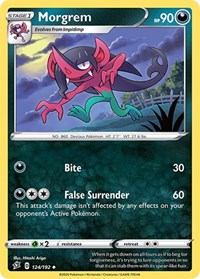 Morgrem (124/192) [SWSH02 Rebel Clash]