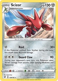 Scizor (128/192) [SWSH02 Rebel Clash]