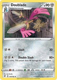 Doublade (134/192) [SWSH02 Rebel Clash]