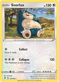 Snorlax (141/192) [SWSH02 Rebel Clash]