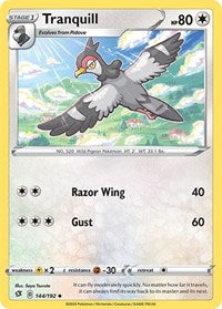 Tranquill (144/192) [SWSH02 Rebel Clash]