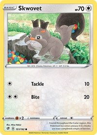 Skwovet (151/192) [SWSH02 Rebel Clash]