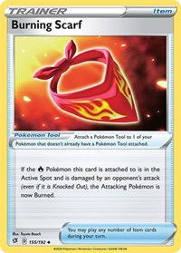 Burning Scarf (155/192) [SWSH02 Rebel Clash]