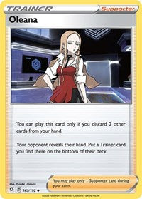 Oleana (163/192) [SWSH02 Rebel Clash]