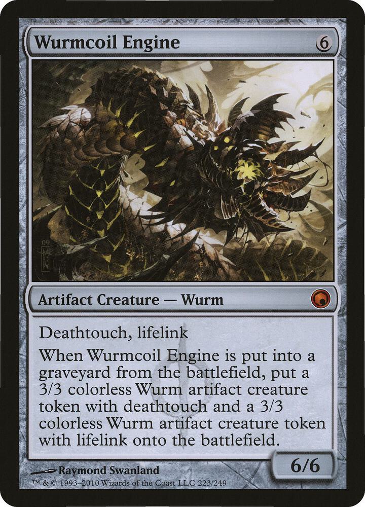 Wurmcoil Engine (Scars of Mirrodin) (223) [Oversize Cards]
