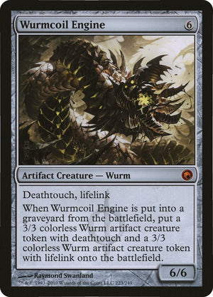 Wurmcoil Engine (Scars of Mirrodin) (223) [Oversize Cards]