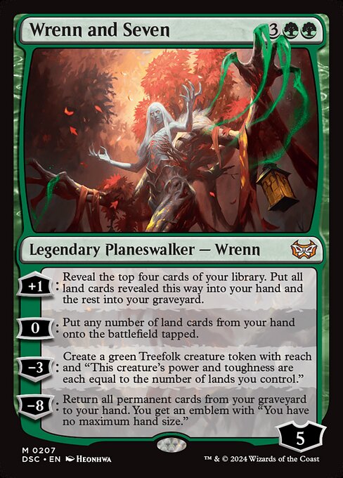 Wrenn and Seven (207) [Duskmourn: House of Horror Commander]