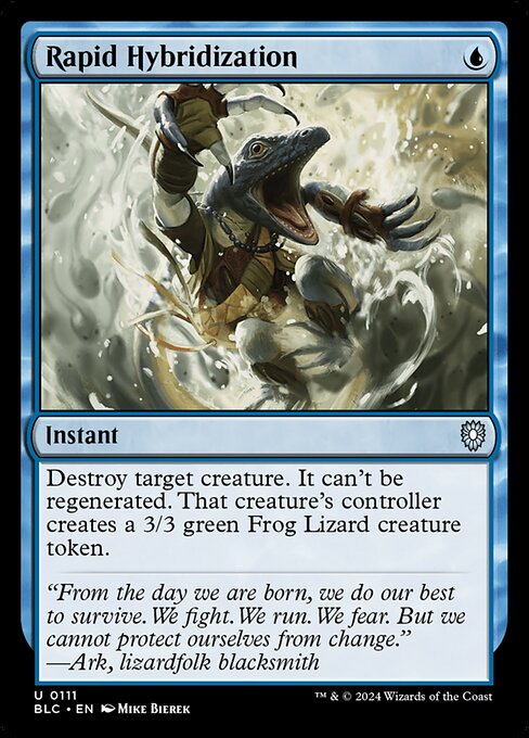 Rapid Hybridization (111) [Bloomburrow Commander]