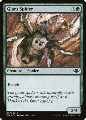 Giant Spider (163) [Dominaria Remastered]