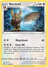 Noctowl - SWSH027 (SWSH027) [SWSH Sword and Shield Promo Cards]