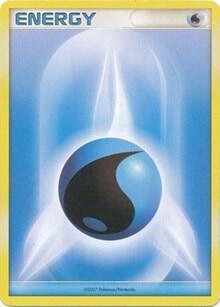 Water Energy (2007 Unnumbered D/P Style Non-Holo) [League and Championship Cards]