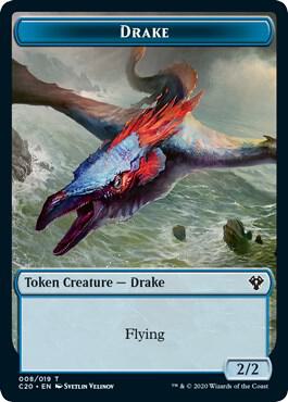 Drake // Insect (018) Double-Sided Token (8 // 18) [Commander 2020]