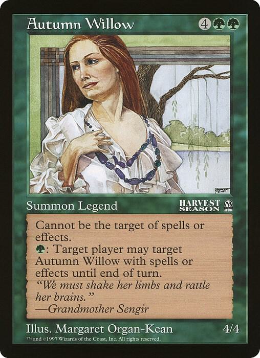 Autumn Willow (Arena League) [Oversize Cards]