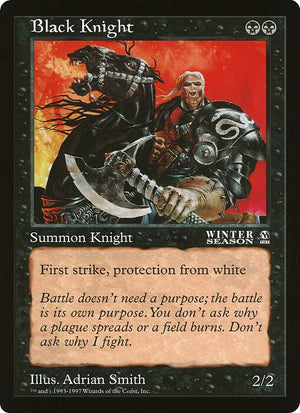 Black Knight (Arena League) [Oversize Cards]