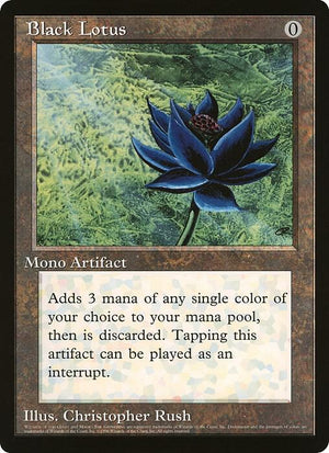Black Lotus (Scrye Magazine) [Oversize Cards]
