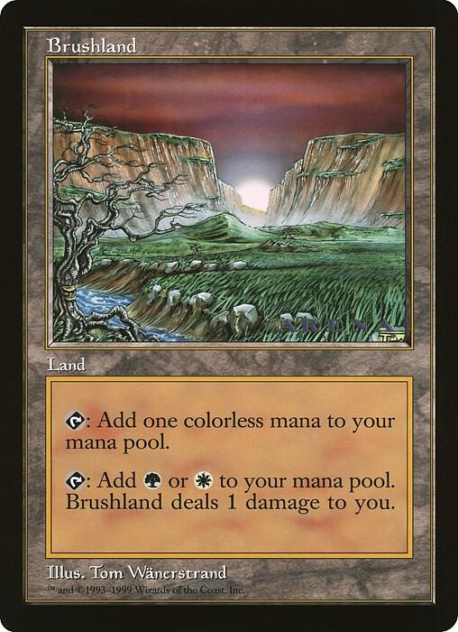 Brushland (Arena League) [Oversize Cards]