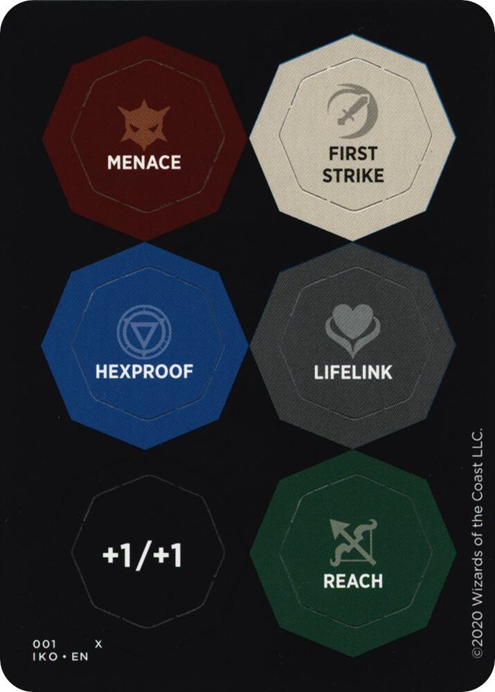 Punch Card Token (001 // 002) - Thick Stock [Ikoria: Lair of Behemoths]