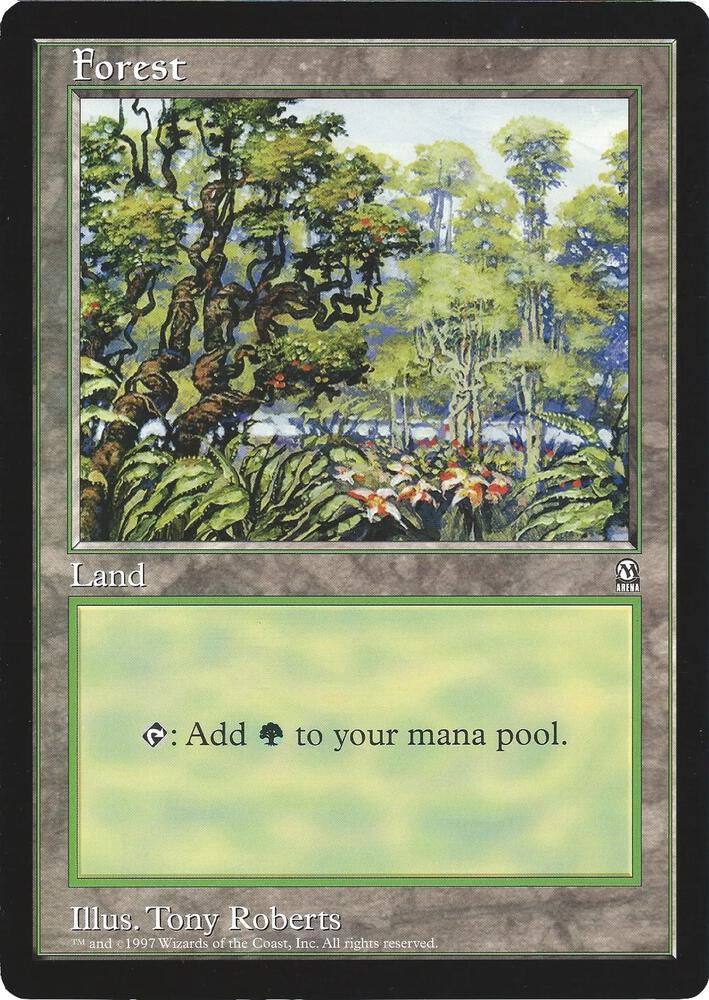 Forest (Arena League) [Oversize Cards]