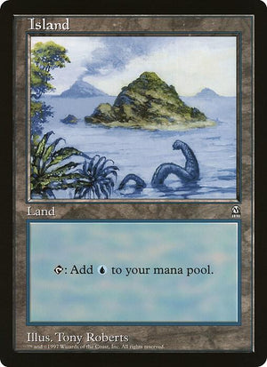 Island (Arena League) [Oversize Cards]