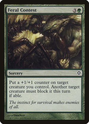 Feral Contest (100) [Worldwake]