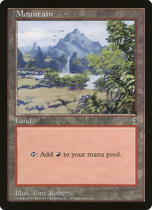 Mountain (Arena League) [Oversize Cards]