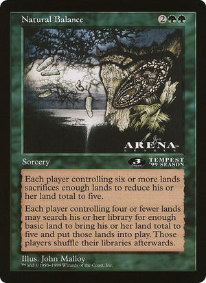 Natural Balance (3rd Place) (Arena League) [Oversize Cards]