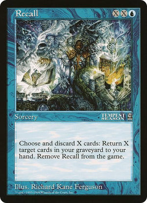 Recall (Arena League) [Oversize Cards]