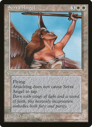 Serra Angel (Wizards of the Coast Caravan Tours) [Oversize Cards]