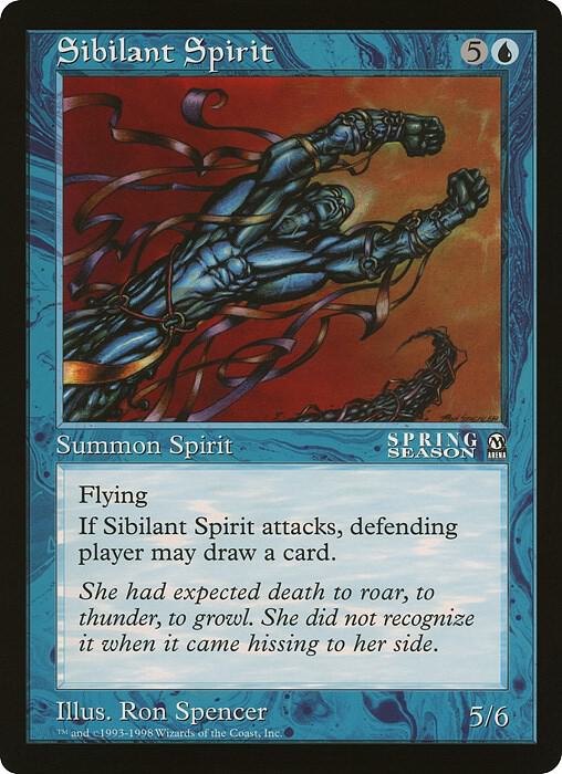 Sibilant Spirit (Arena League) [Oversize Cards]