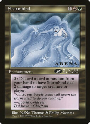 Stormbind (Arena League) [Oversize Cards]