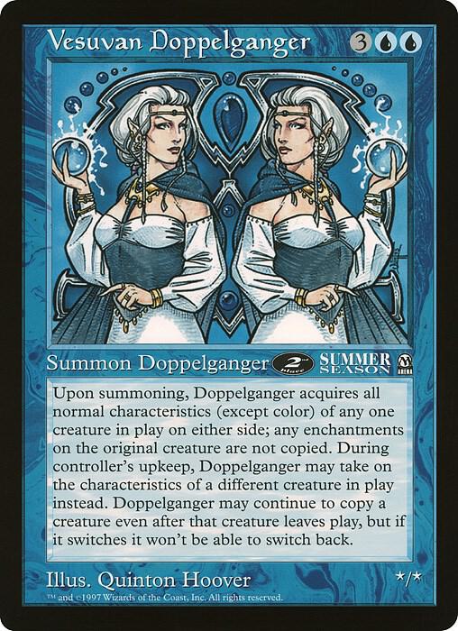 Vesuvan Doppelganger (Arena League) [Oversize Cards]
