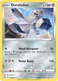 Duraludon - 138/192 (SWSH Rebel Clash) (138/192) [Deck Exclusives]