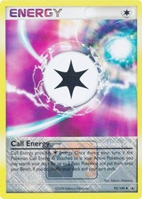 Call Energy - 92/100 (League Promo) (092/100) [League and Championship Cards]
