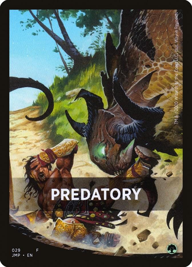 Predatory Theme Card (29) [Jumpstart]