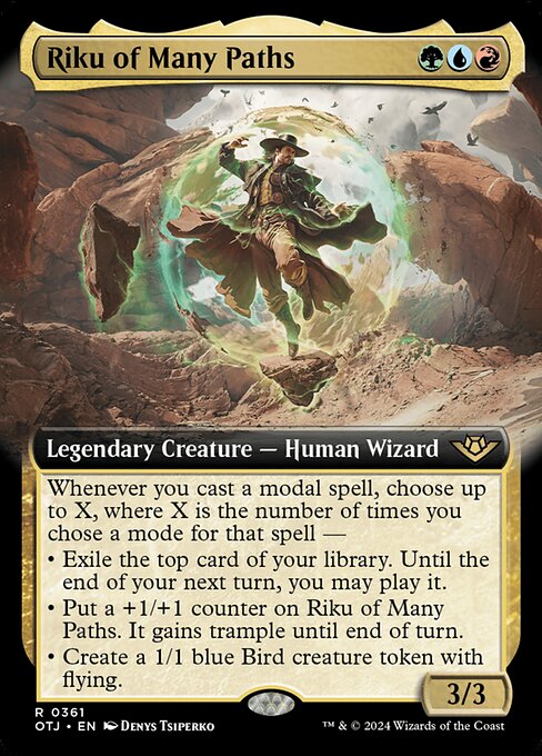Riku of Many Paths (361) [Outlaws of Thunder Junction]