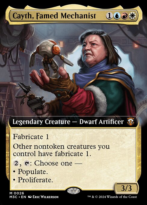 Cayth, Famed Mechanist (26) [Modern Horizons 3 Commander]