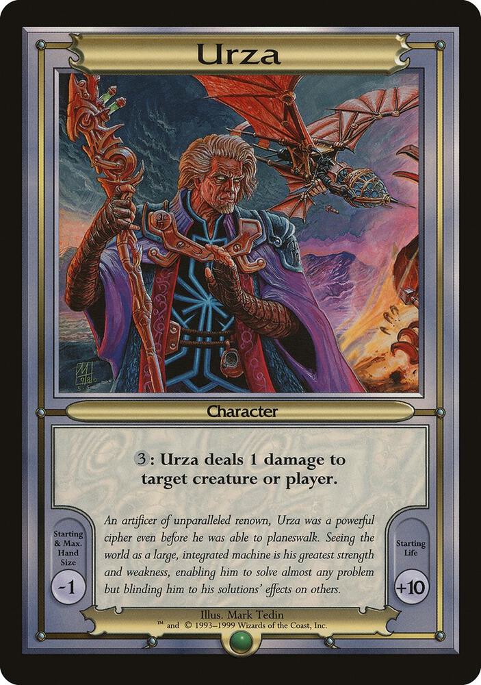 Urza (Oversize) [Vanguard]