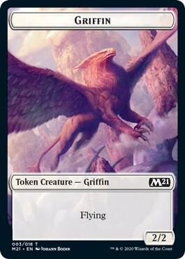 Griffin Token (3) [Core Set 2021]