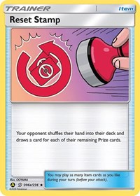 Reset Stamp - 206a/236 (206a/236) [Alternate Art Promos]