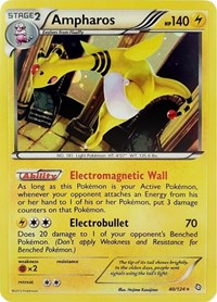 Ampharos - 40/124 (Cosmos Holo) (040/124) [Blister Exclusives]