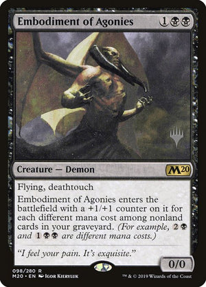 Embodiment of Agonies (98p) [Core Set 2020 Promos]