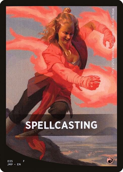 Spellcasting Theme Card (35) [Jumpstart]