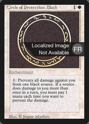 Circle of Protection: Black (9) [Foreign Black Border]