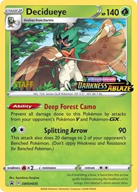 Decidueye - SWSH035 (Prerelease) [Staff] (SWSH035) [SWSH Sword and Shield Promo Cards]