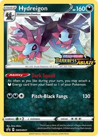 Hydreigon - SWSH037 (Prerelease) [Staff] (SWSH037) [SWSH Sword and Shield Promo Cards]