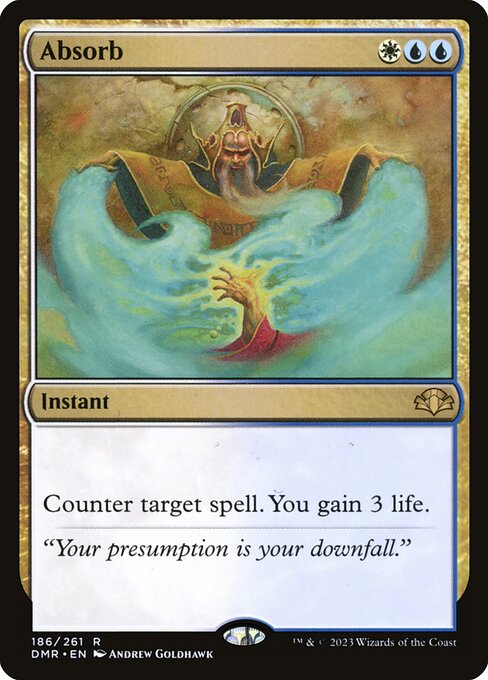 Absorb (186) [Dominaria Remastered]