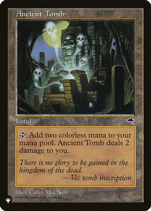 Ancient Tomb (TMP-315) [The List]